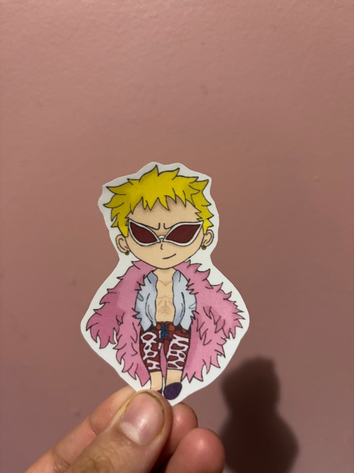 One Piece “Dol Flamingo” Sticker