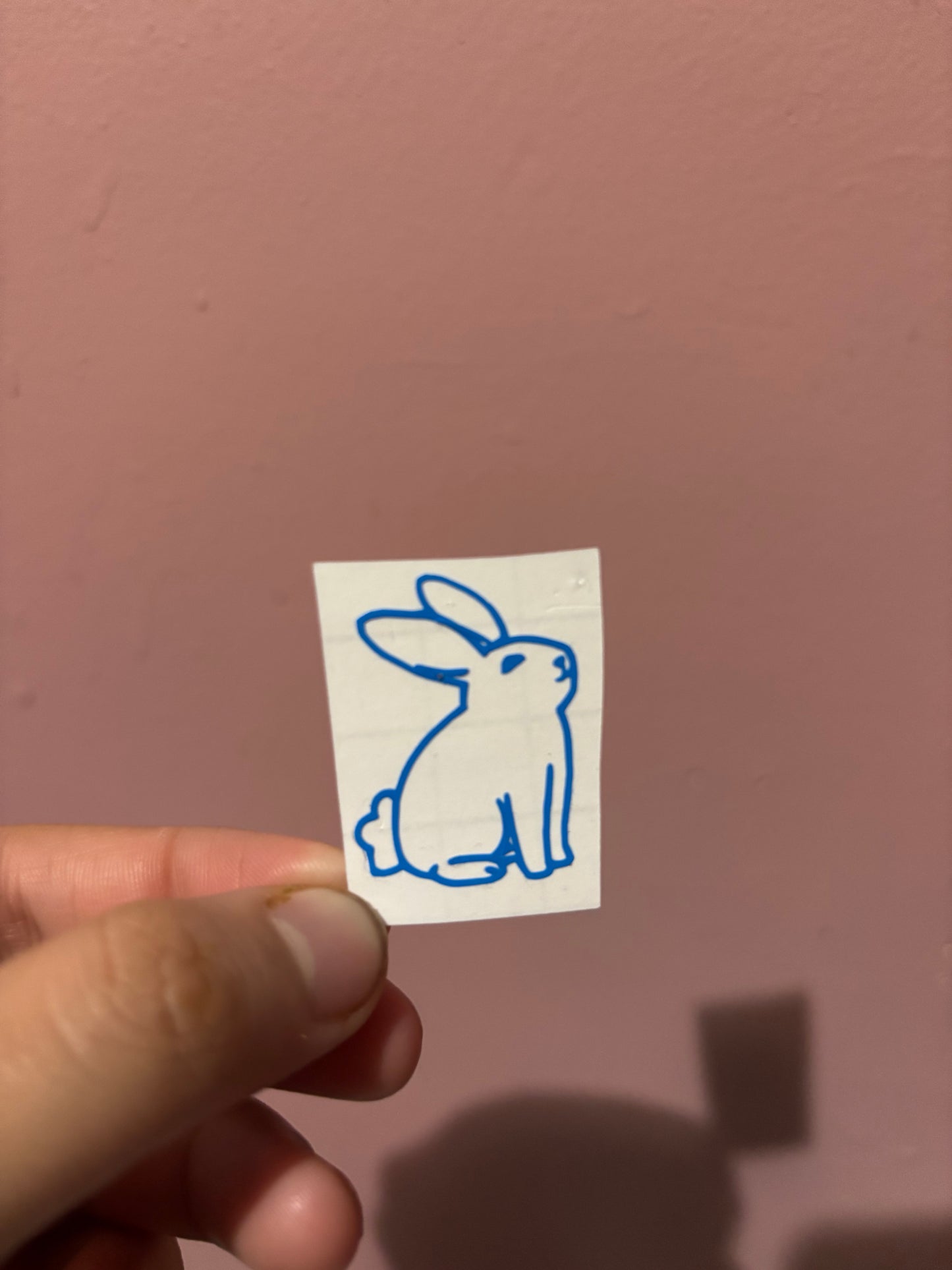 Bunny Vinyl Sheet (Small Vinyl)