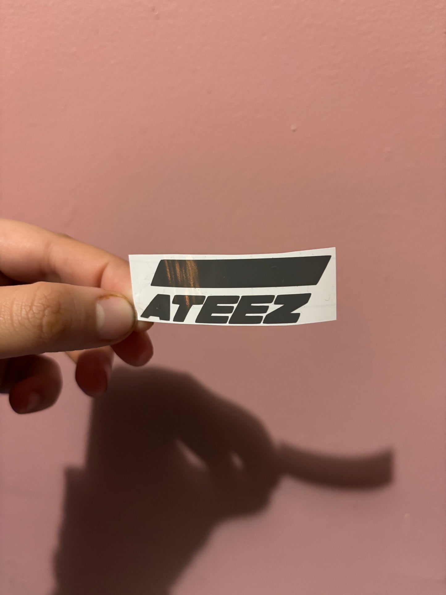 Ateez KPOP Logo Vinyl Sheet (Small Vinyl)