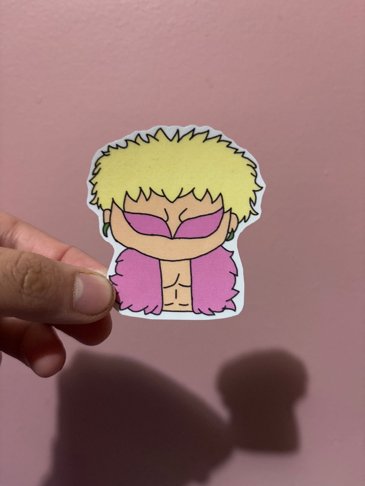 One Piece “Chibi Dol Flamingo” Sticker