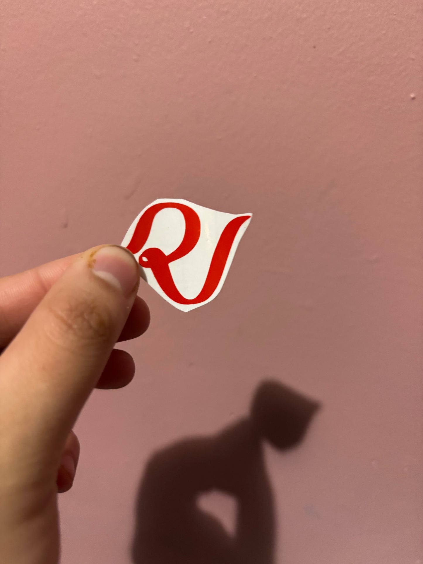 Red Velvet KPOP Logo Vinyl Sheet (Small Vinyl)