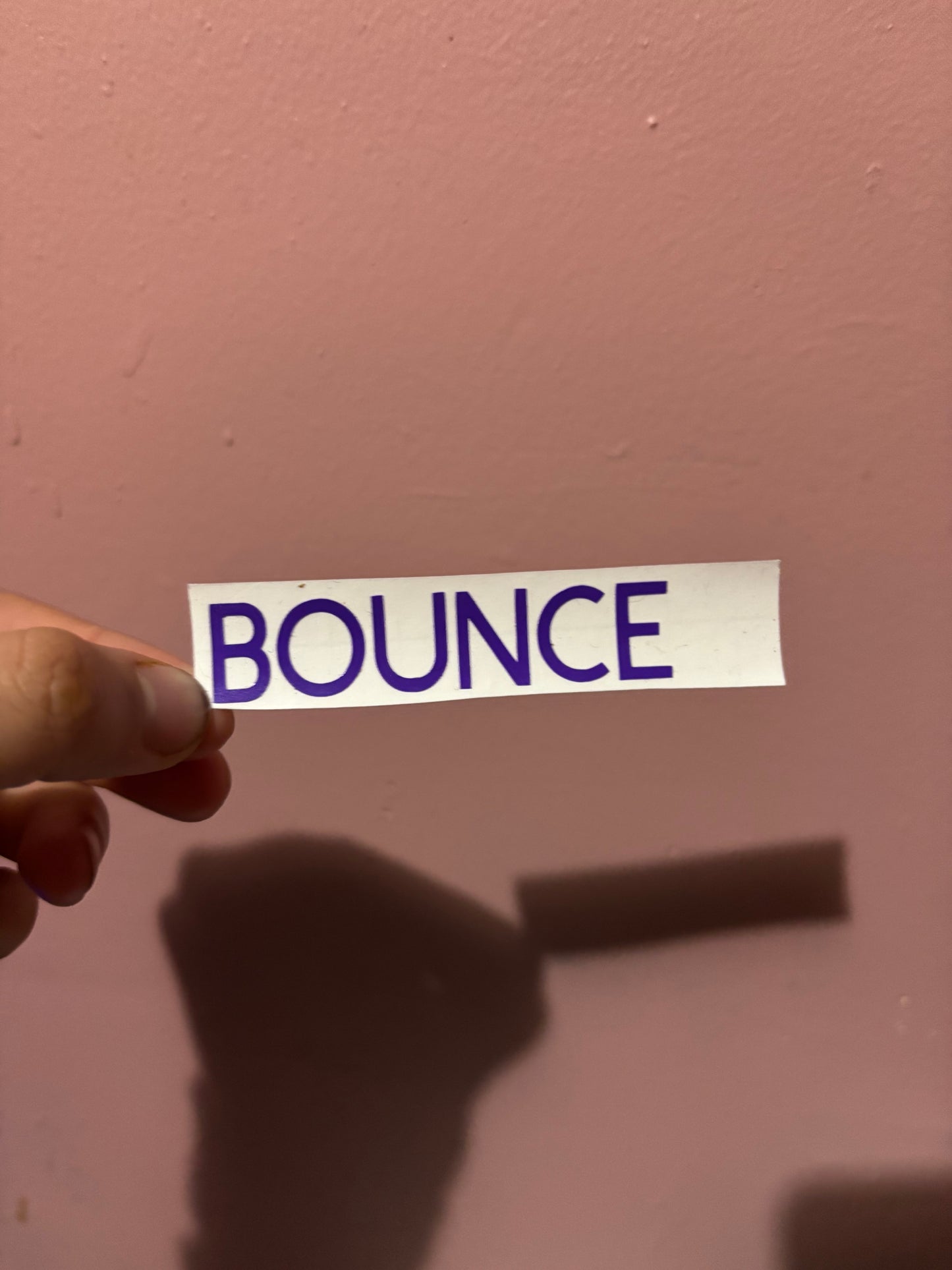 “Bounce” Vinyl Sheet (Small Vinyl)