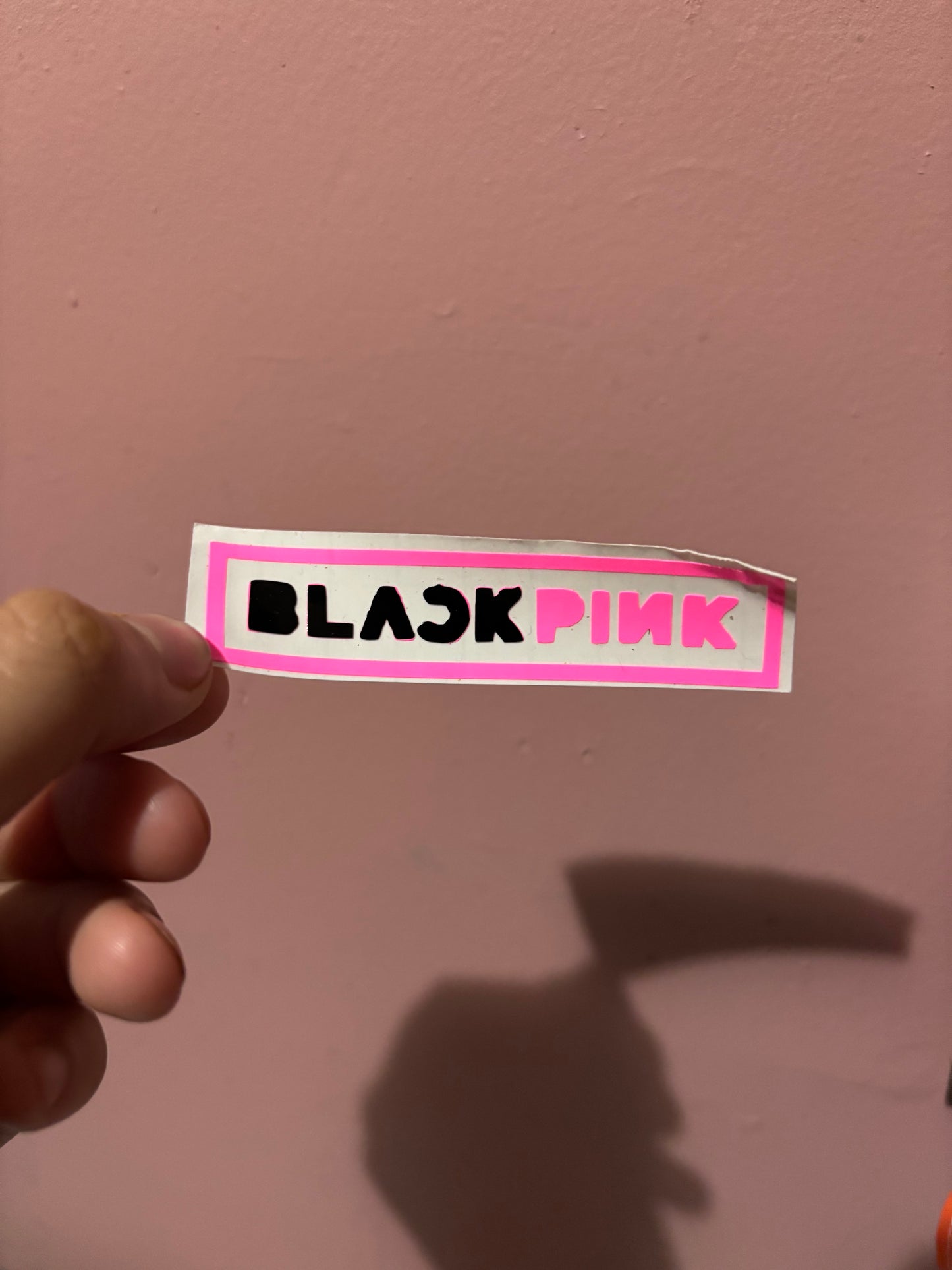 BlackPink KPOP LOGO Vinyl Sheet (Small Vinyl)