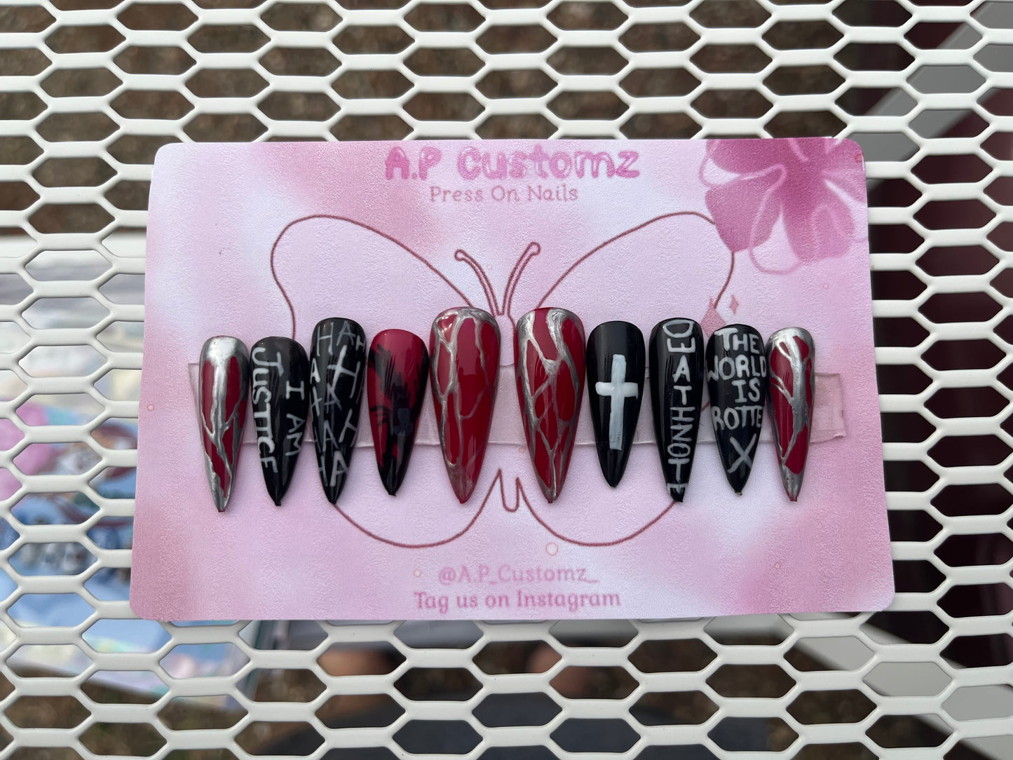 Death Note Press On Nails