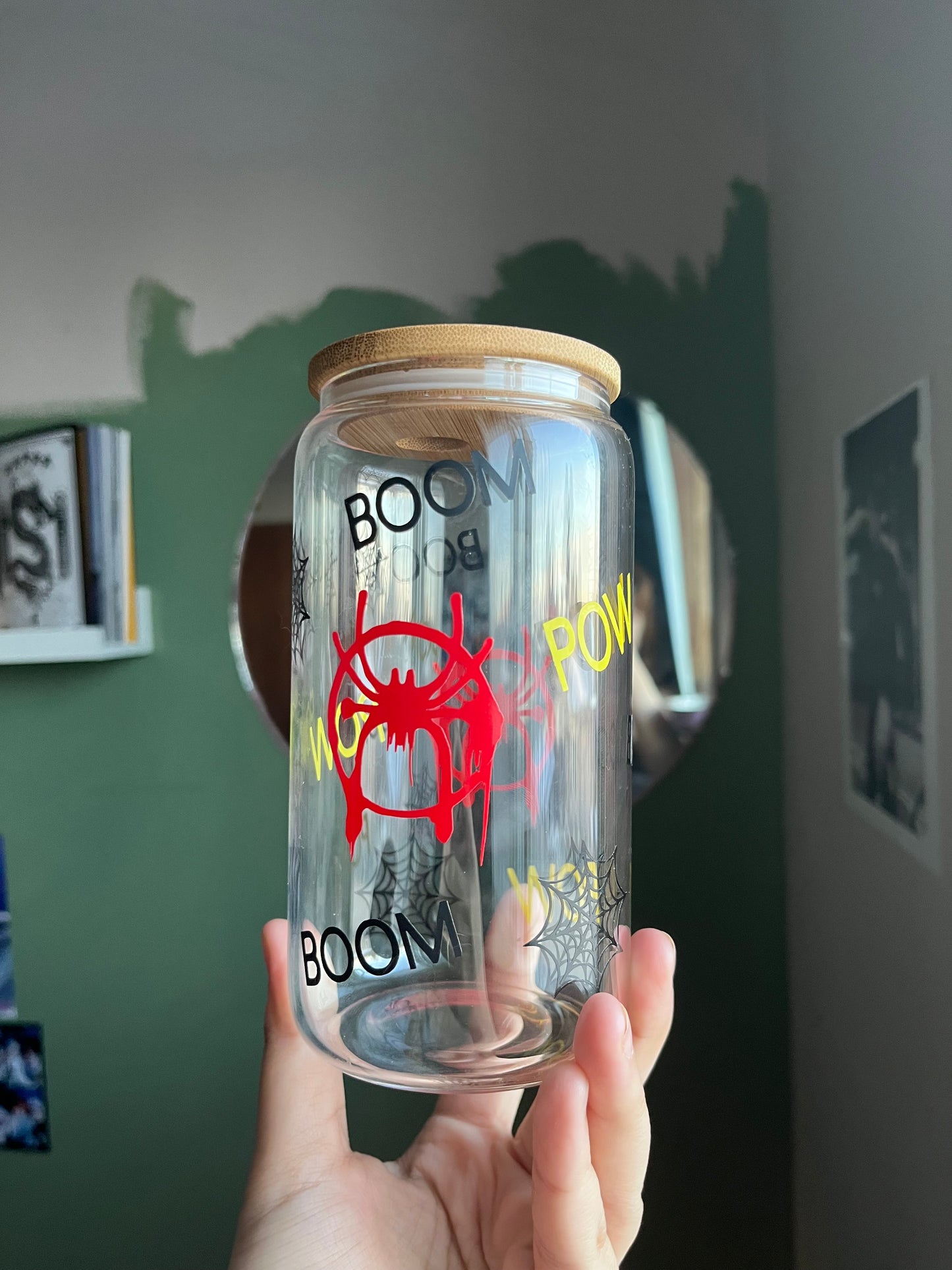 Spider-Man Vinyl Glass Cup