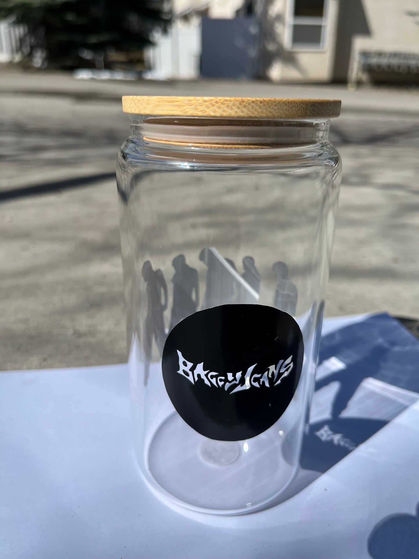 Baggy Jeans NCTU Kpop glass cup