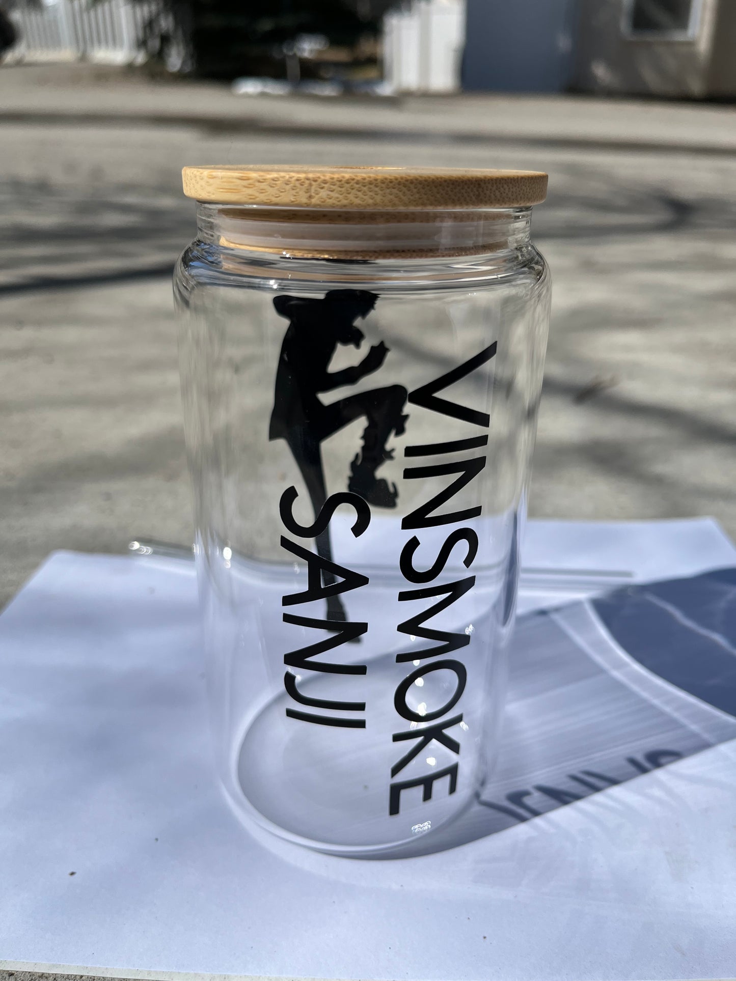 One Piece "Sanji" Glass Cup