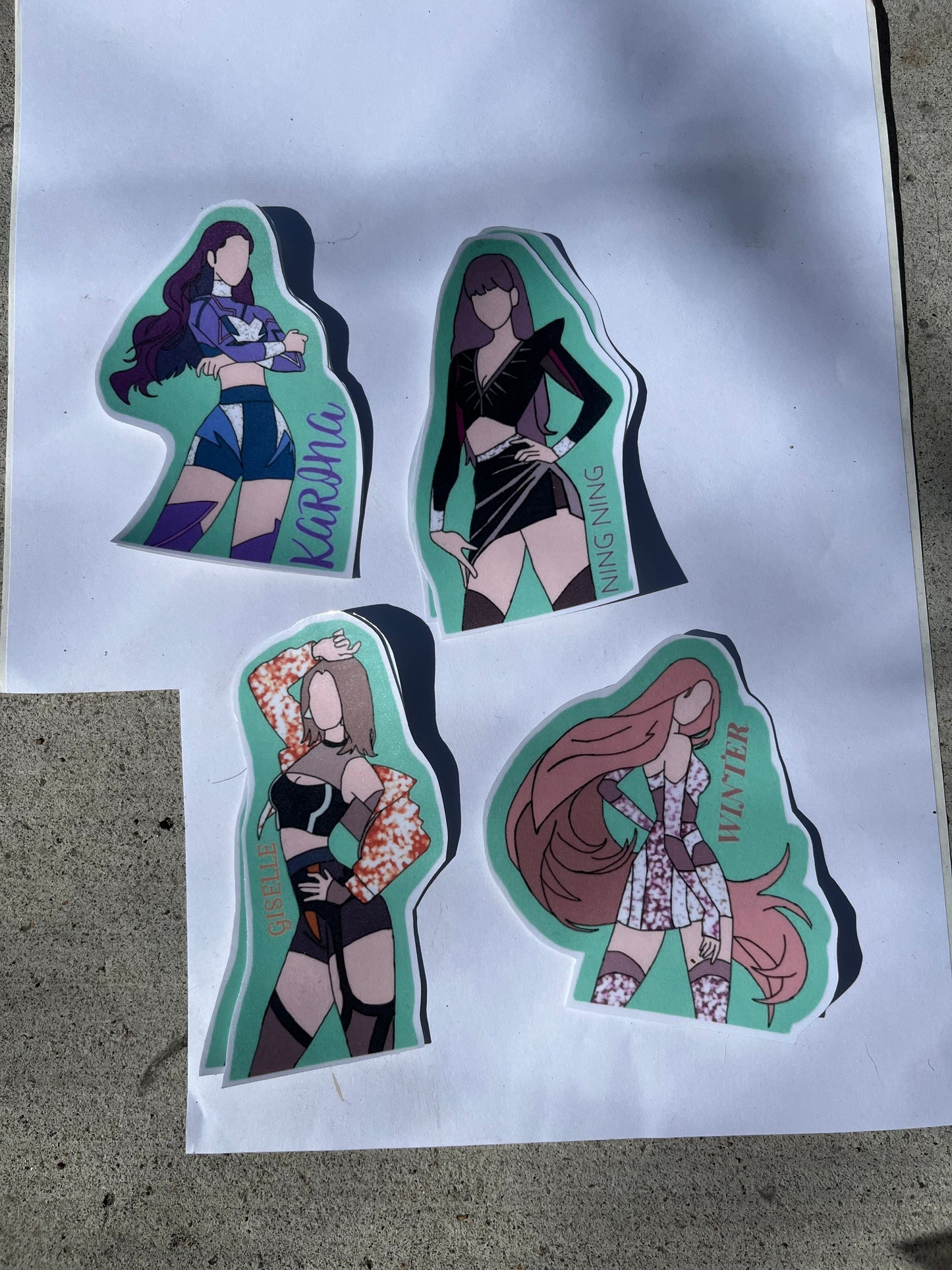 Aespa KPOP Sticker Pack