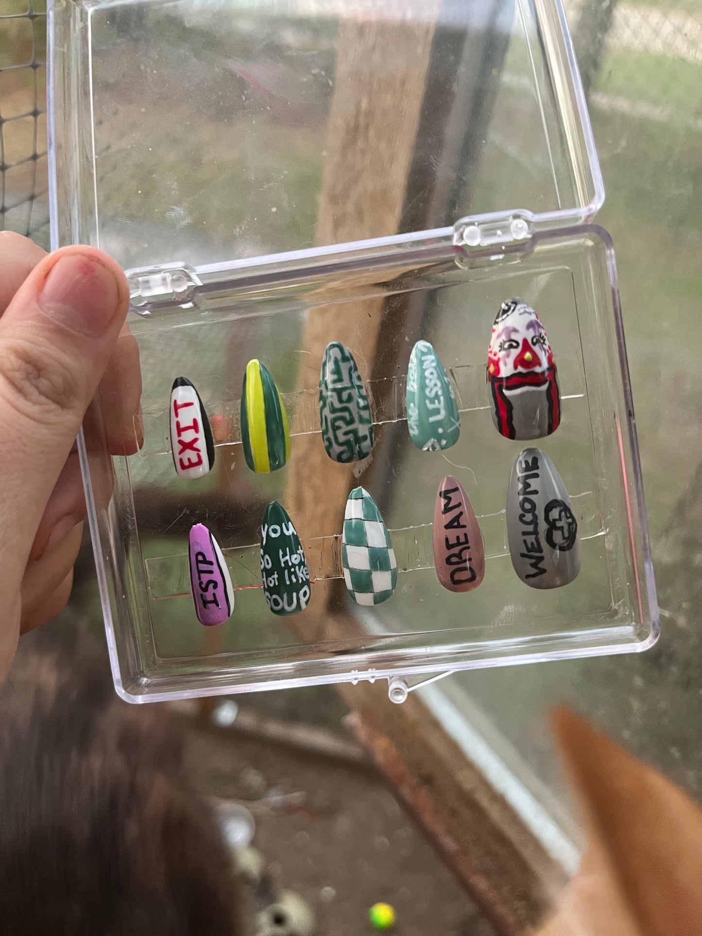 KPOP NCT Dream "ISTJ" Press On Nails