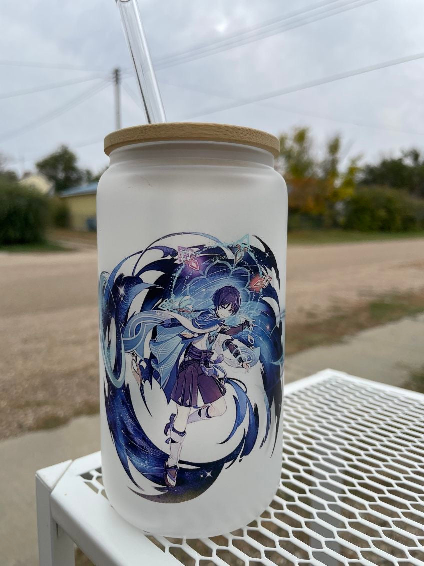 wander (scaramouche) from genshin printed cups