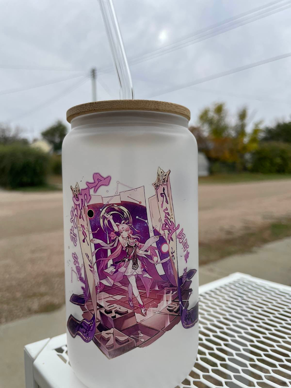 fu xuan from honaki stair rail printed cup