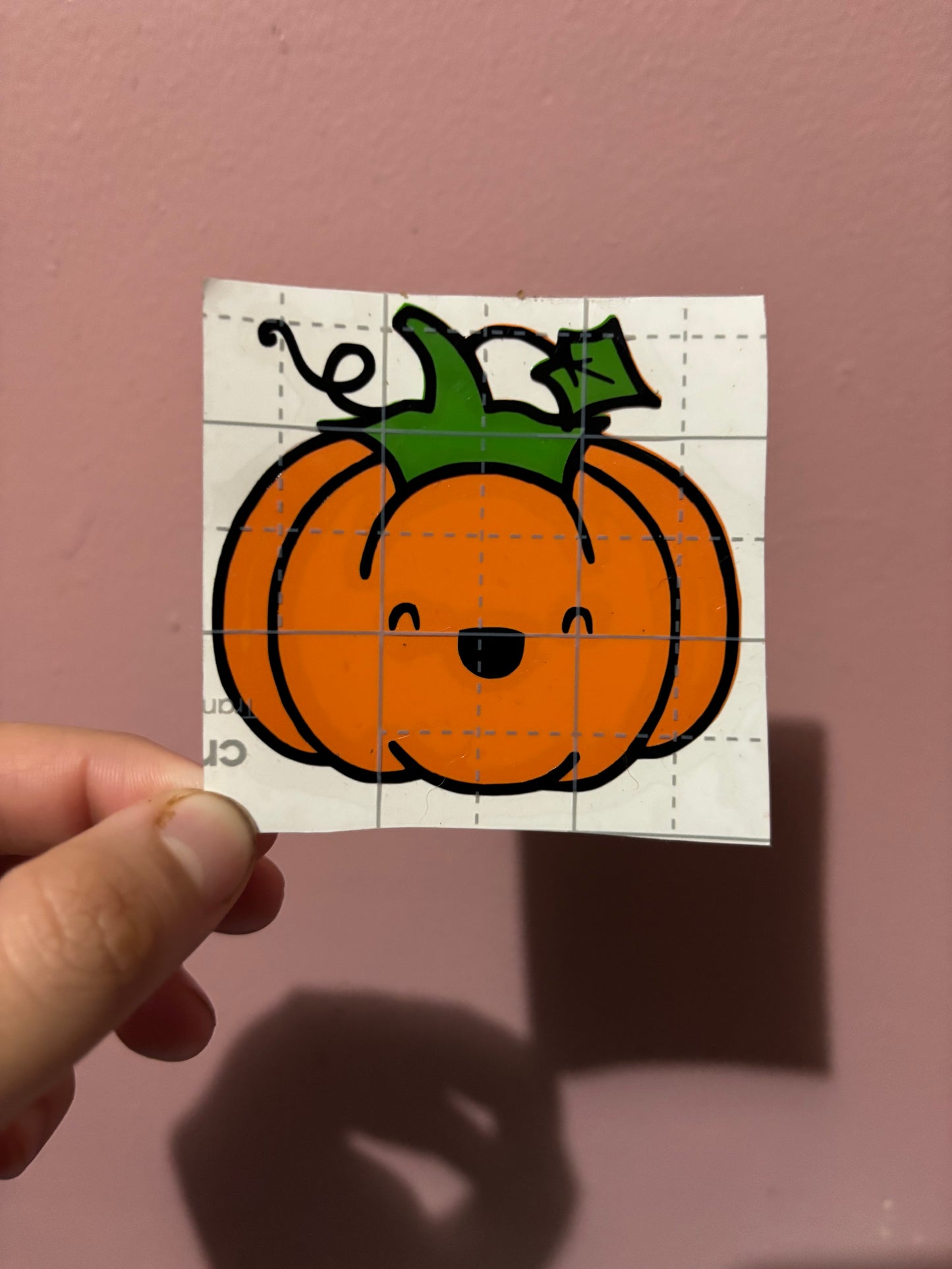 A Pumpkin Vinyl Sheet (Large Vinyl)
