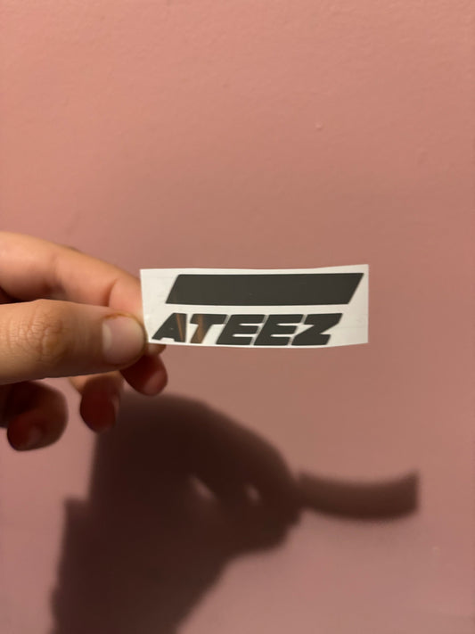 Ateez KPOP Logo Vinyl Sheet (Small Vinyl)