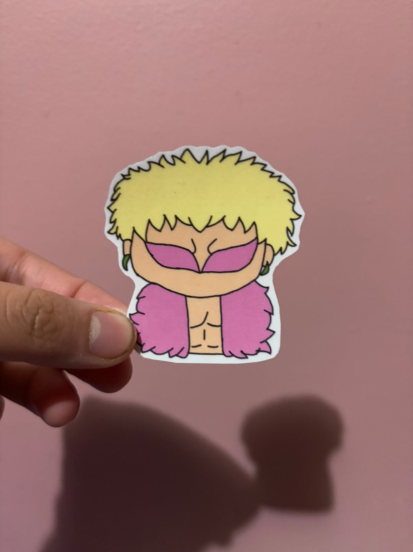 One Piece “Chibi Dol Flamingo” Sticker