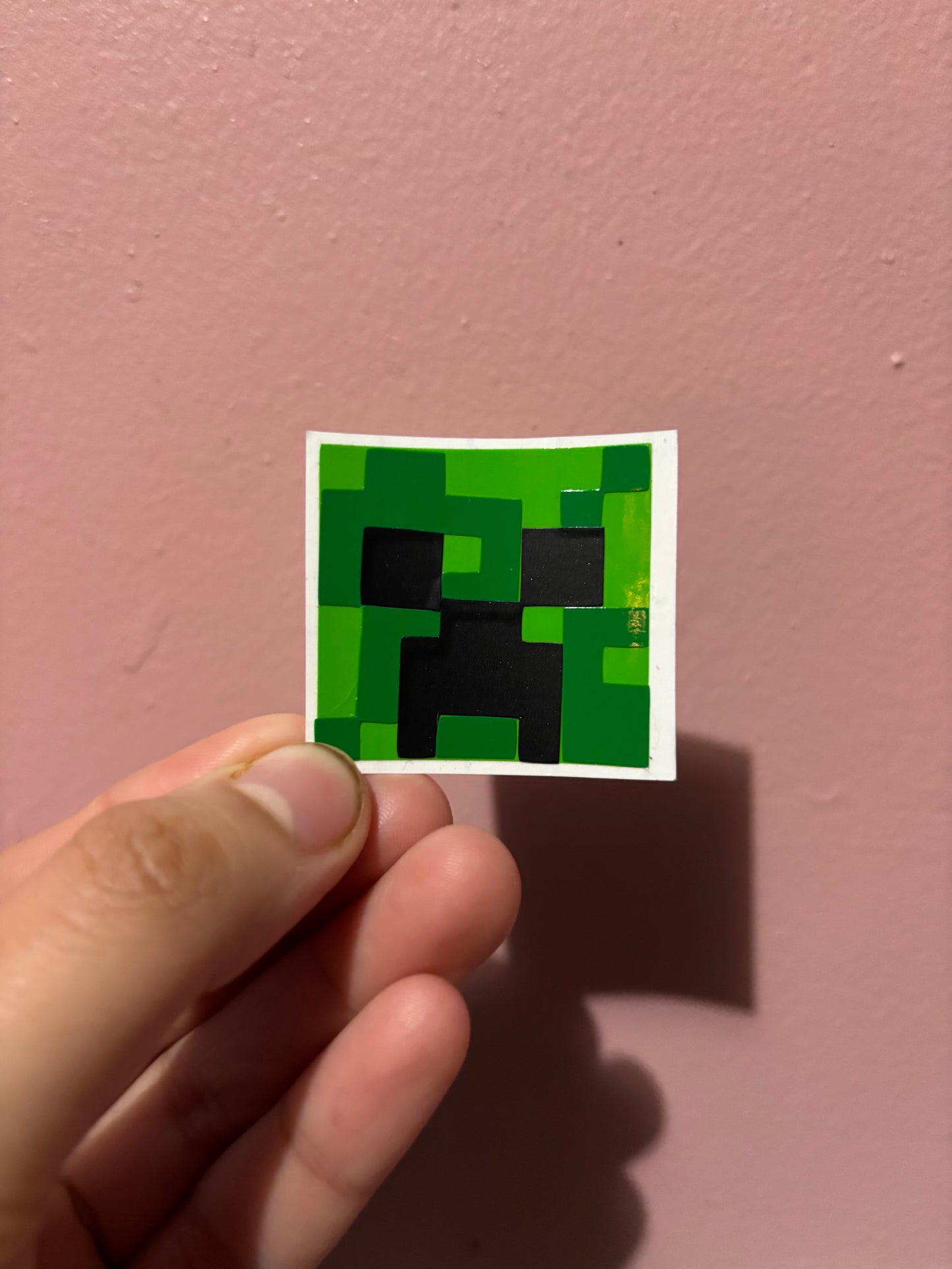 Minecraft Creeper Vinyl Sheet (Small Vinyl)