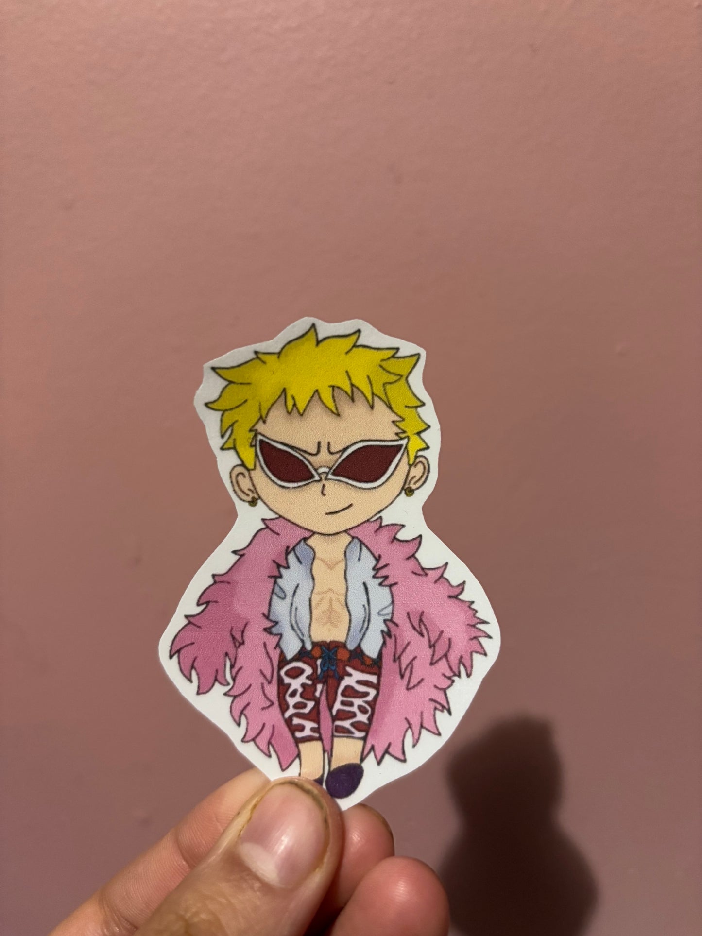 One Piece “Dol Flamingo” Sticker