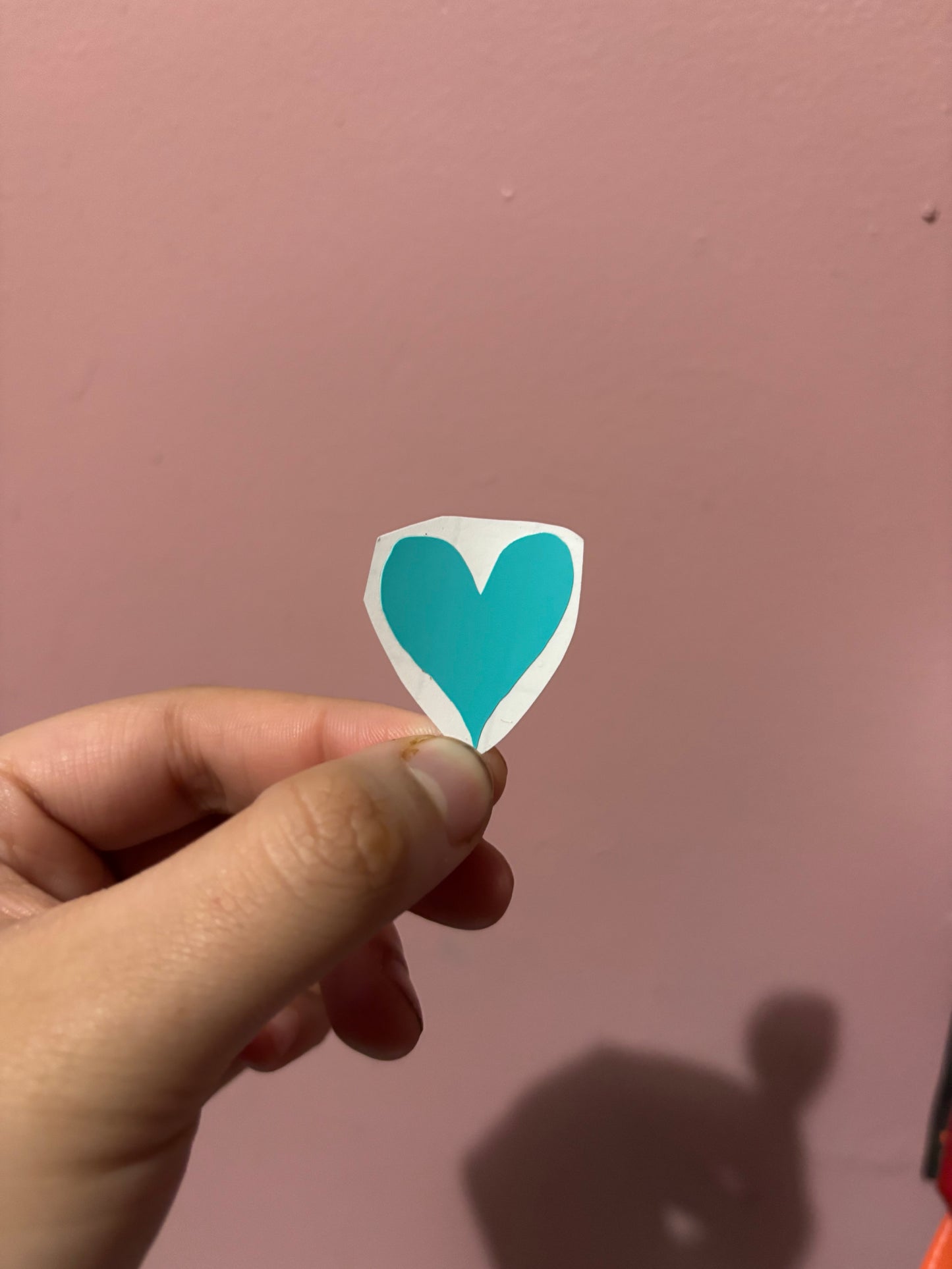 Blue Heart Vinyl Sheet (Small Vinyl)