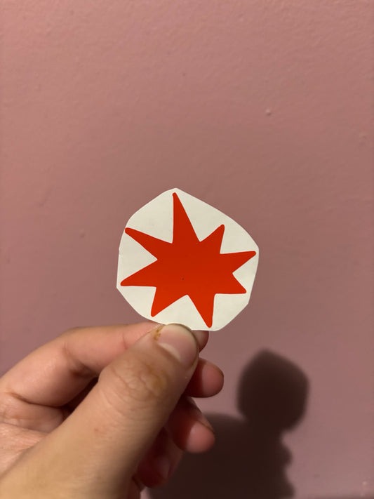 Boom Symbol Vinyl Sheet (Small Vinyl)