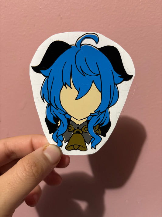 Ganyu (genshin) Vinyl Sheet (Large Vinyl)