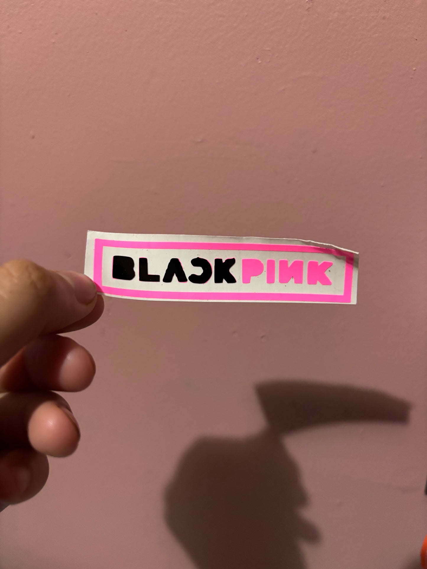 BlackPink KPOP LOGO Vinyl Sheet (Small Vinyl)