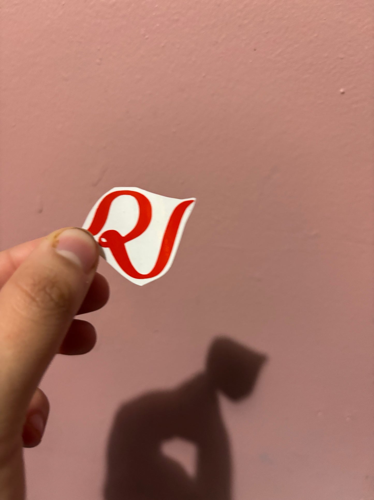 Red Velvet KPOP Logo Vinyl Sheet (Small Vinyl)