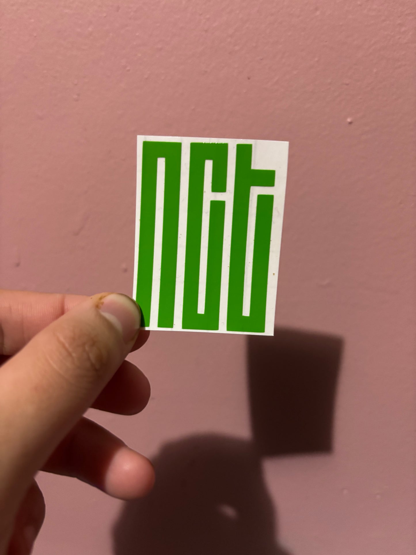 NCT KPOP Logo Vinyl Sheet (Small Vinyl)