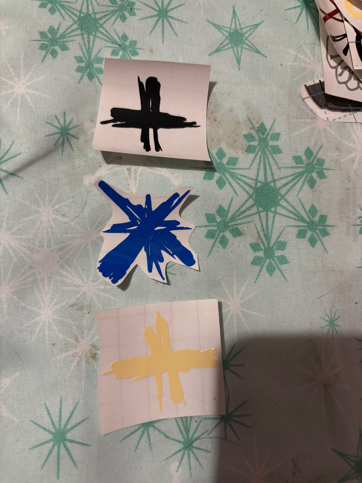 TXT Logo Vinyl Sheet (Large Vinyl)