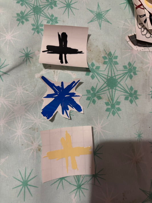 TXT Logo Vinyl Sheet (Large Vinyl)