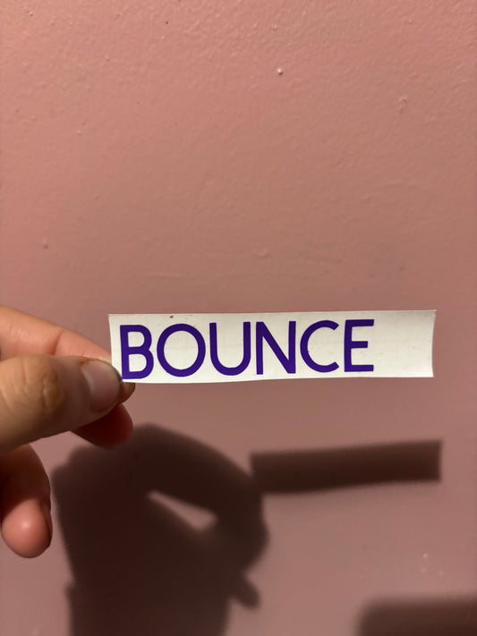 “Bounce” Vinyl Sheet (Small Vinyl)