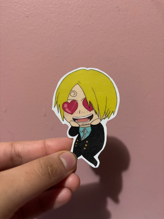 One Piece “Chibi Sanji” Sticker