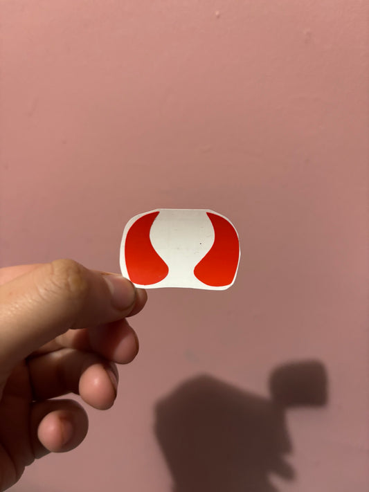 Devil Horns Vinyl Sheet (Small Vinyl)