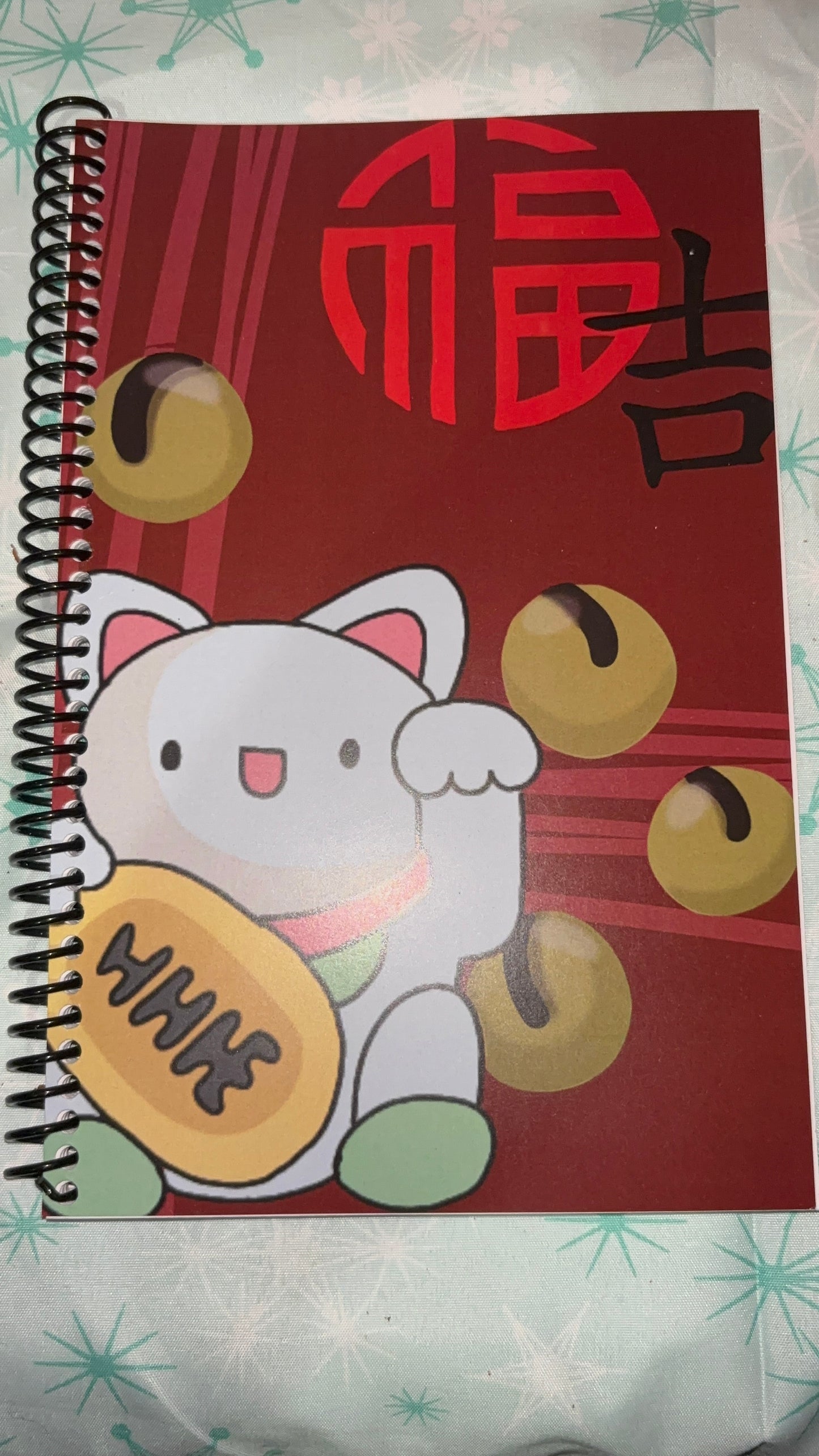 Lucky Cat Notebook