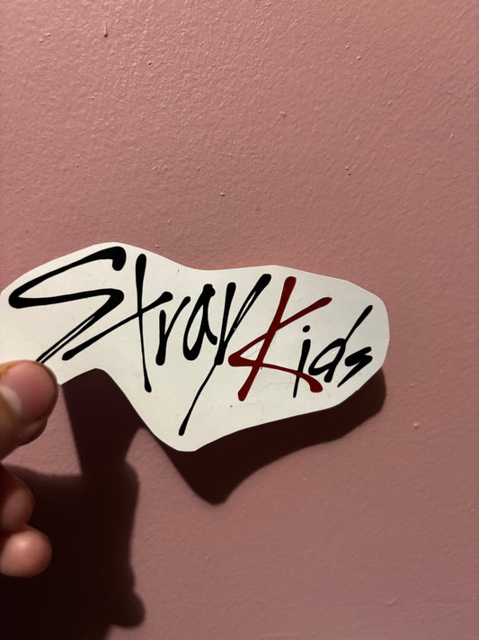 StrayKids Logo Vinyl Sheet (Large Vinyl)