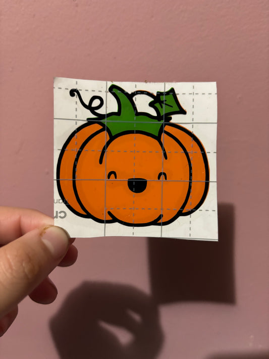 A Pumpkin Vinyl Sheet (Large Vinyl)