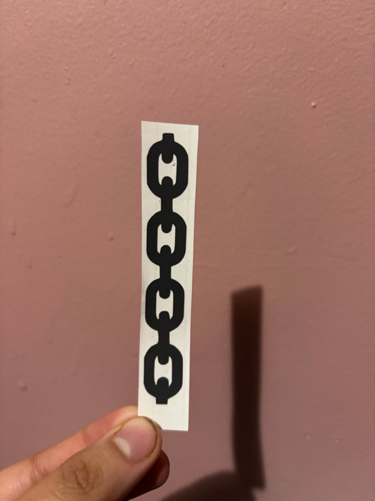 Chains Vinyl Sheet (Small Vinyl)