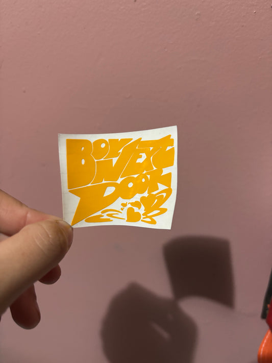 Boy Next Door KPOP Logo Vinyl Sheet (Small Vinyl)