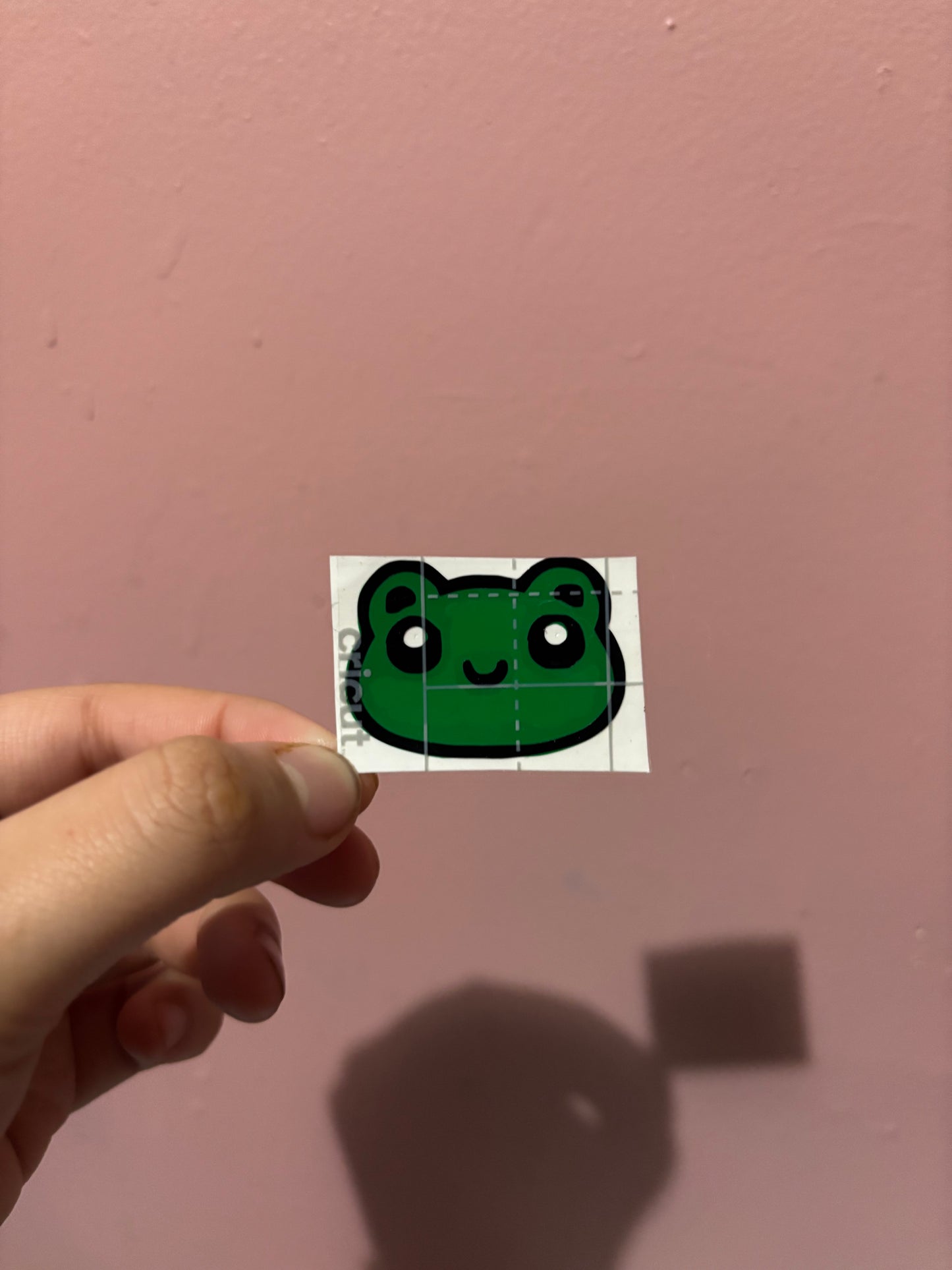Cute Frog Vinyl Sheet (Small Vinyl)