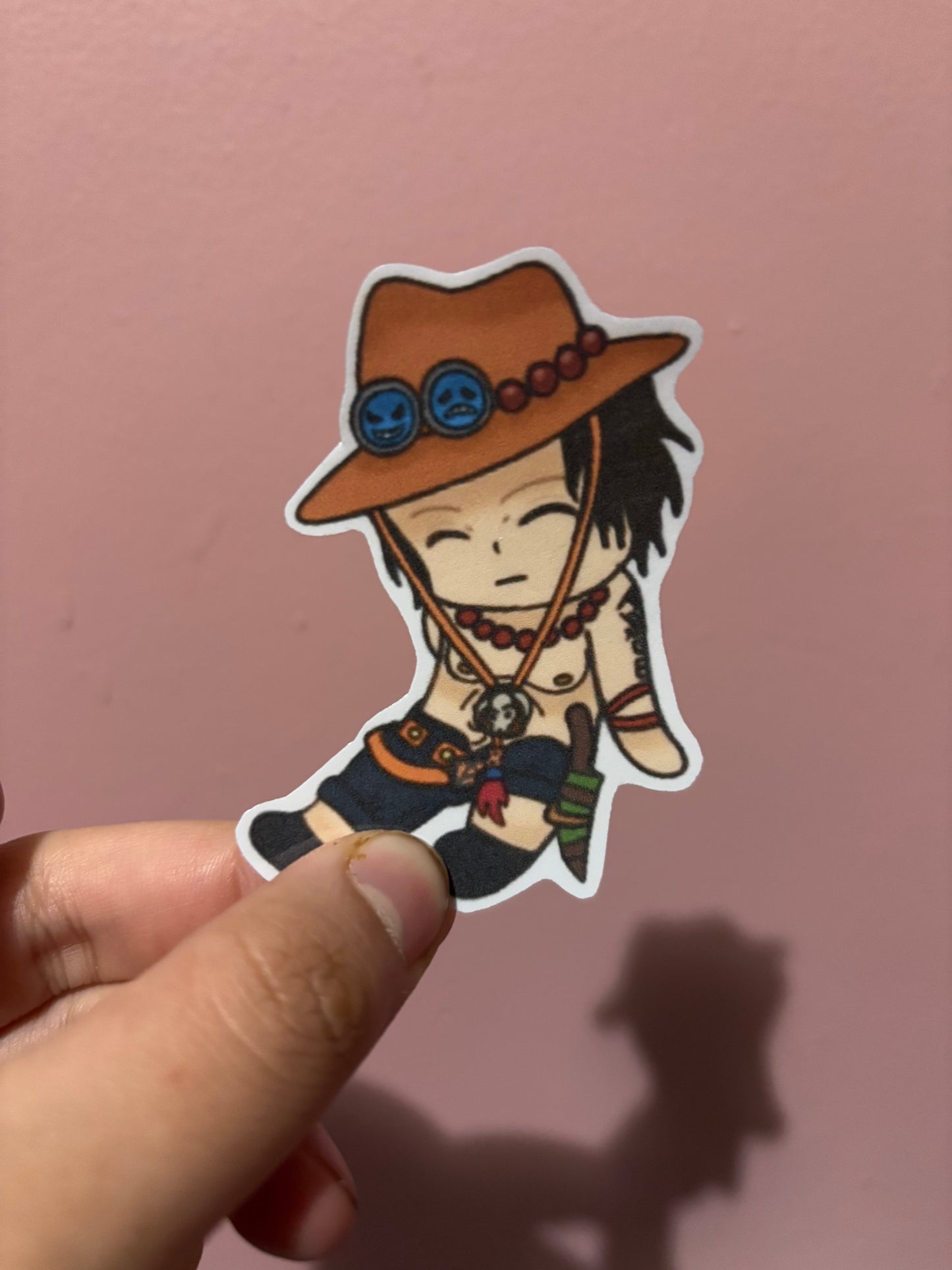 One Piece “Ace” Sticker