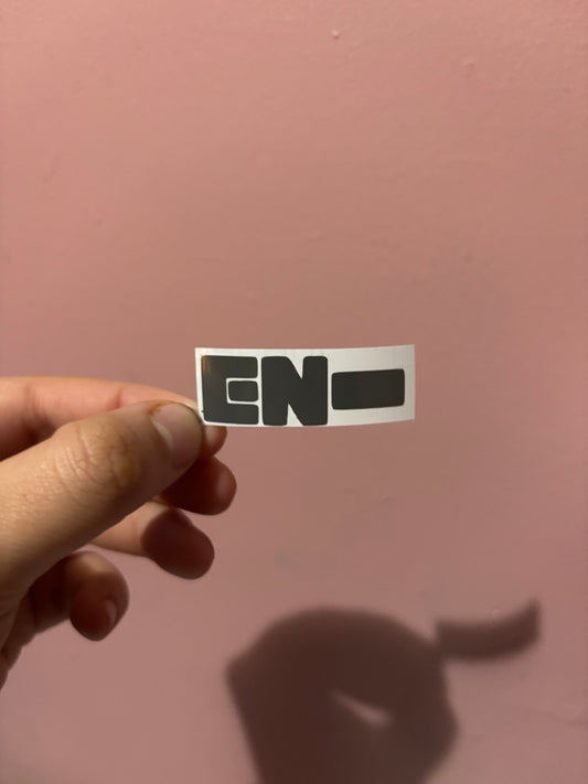 Enhypen KPOP Logo Vinyl Sheet (Small Vinyl)