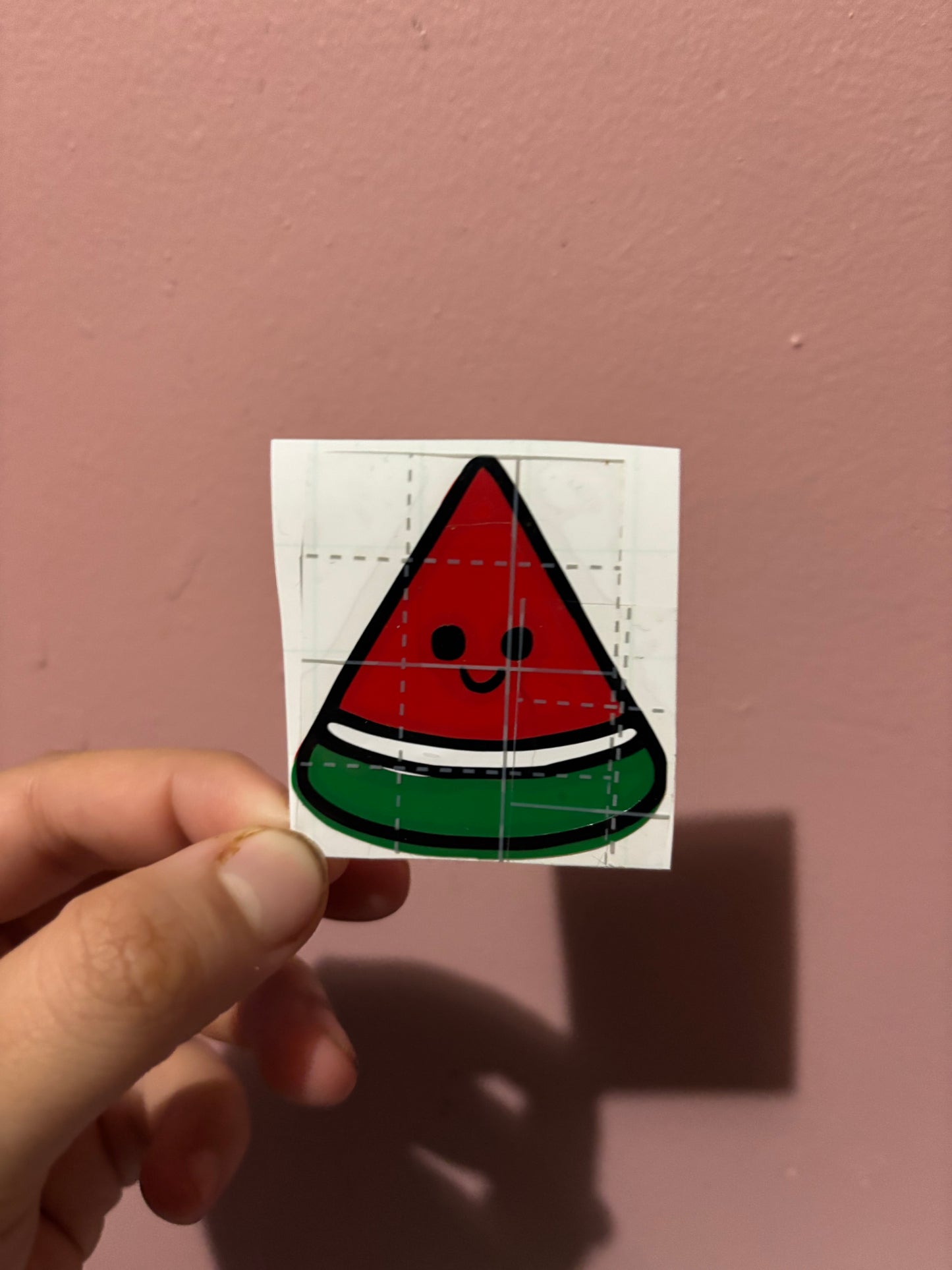 Happy Watermelon Vinyl Sheet (Small Vinyl)