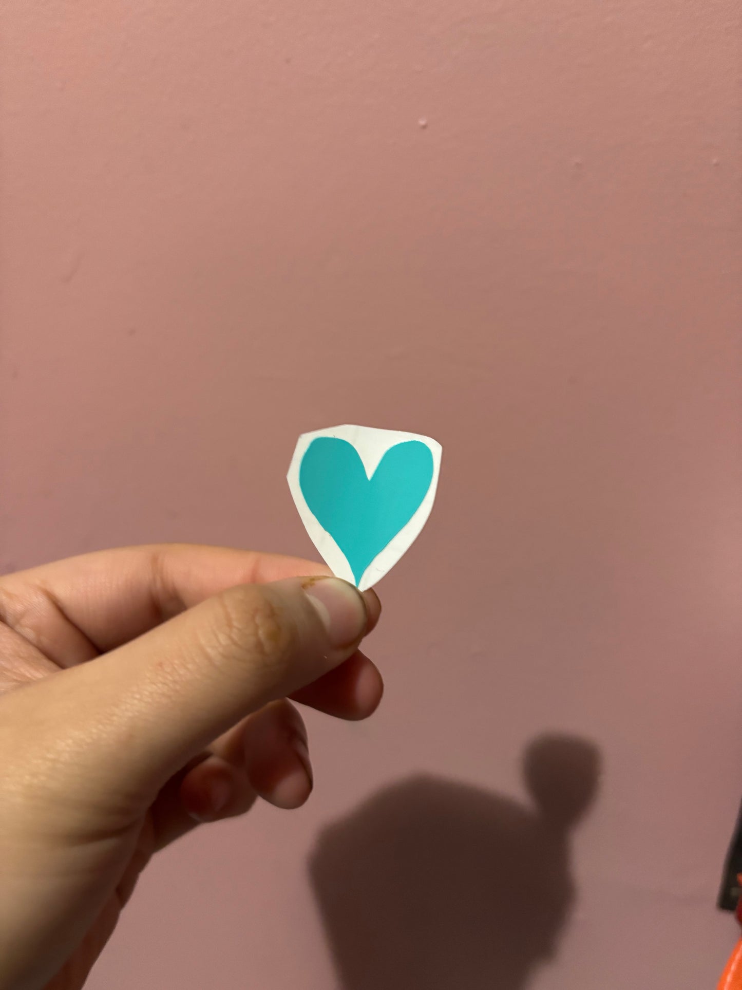Blue Heart Vinyl Sheet (Small Vinyl)