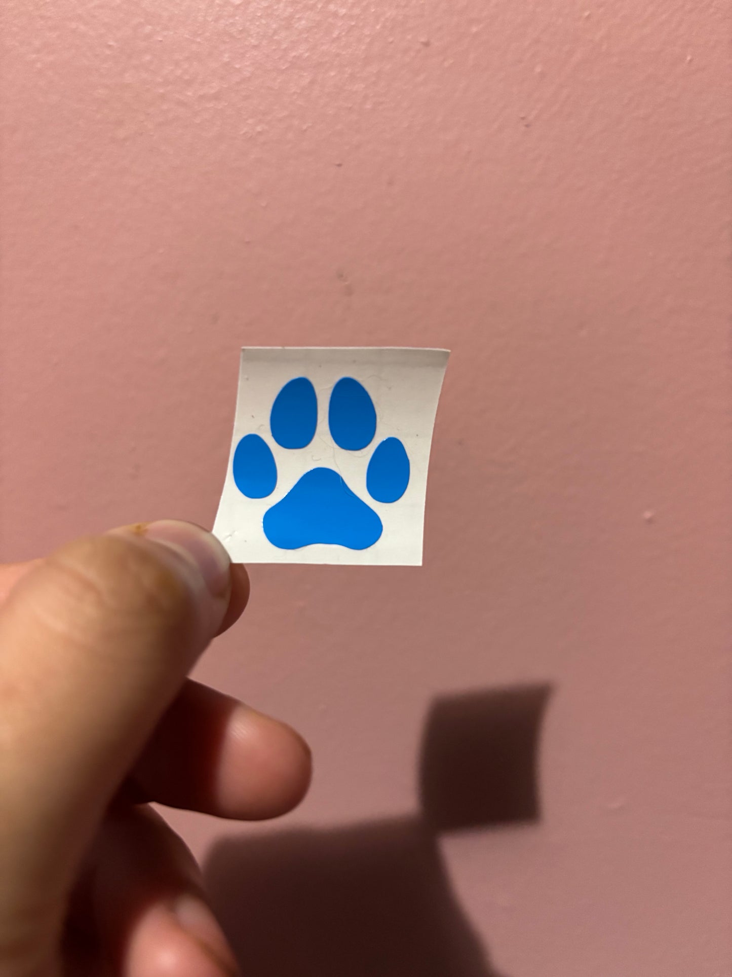 Paw print Vinyl Sheet (Small Vinyl)