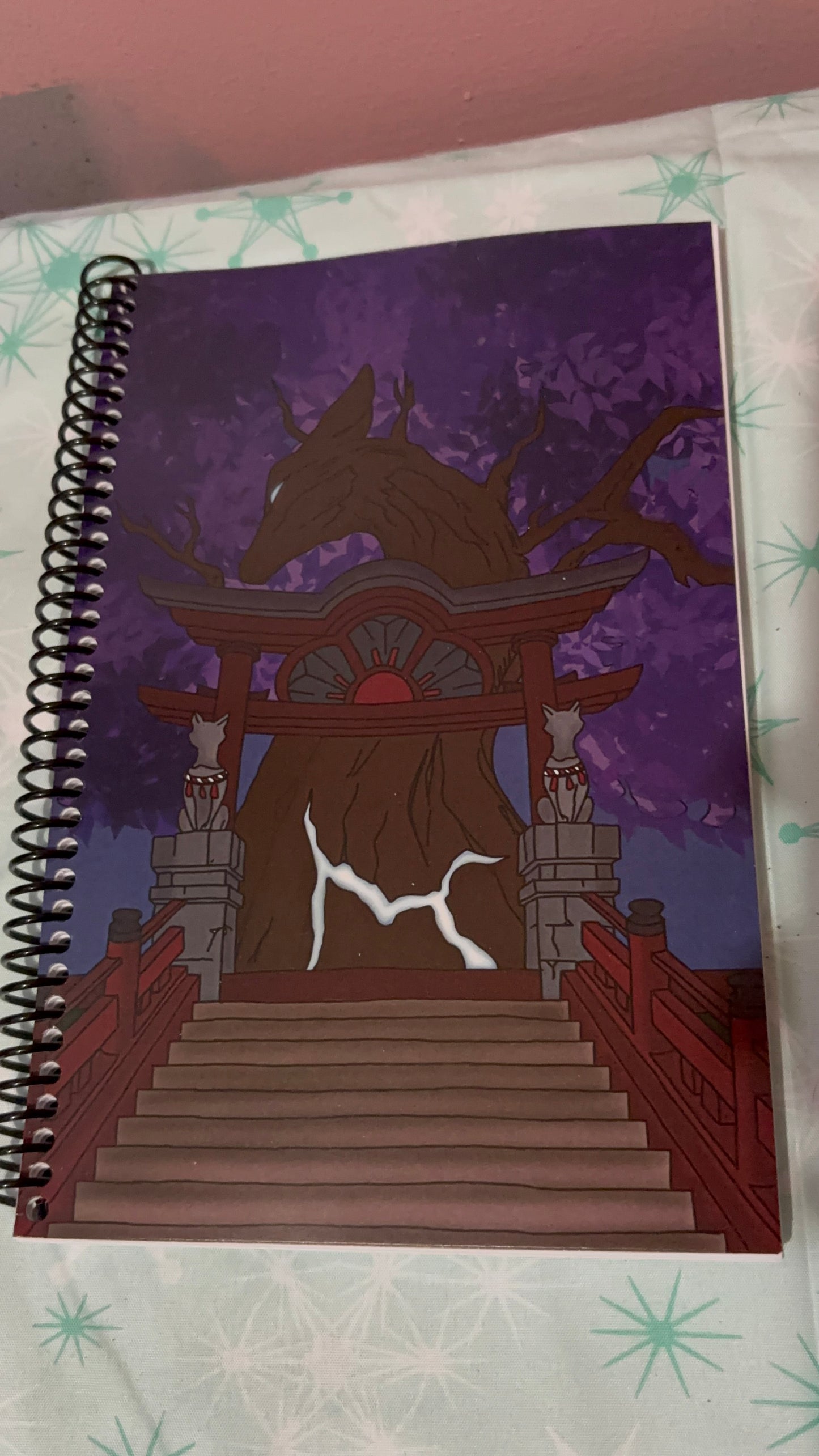 Genshin Impact Sacred Sakura Notebook