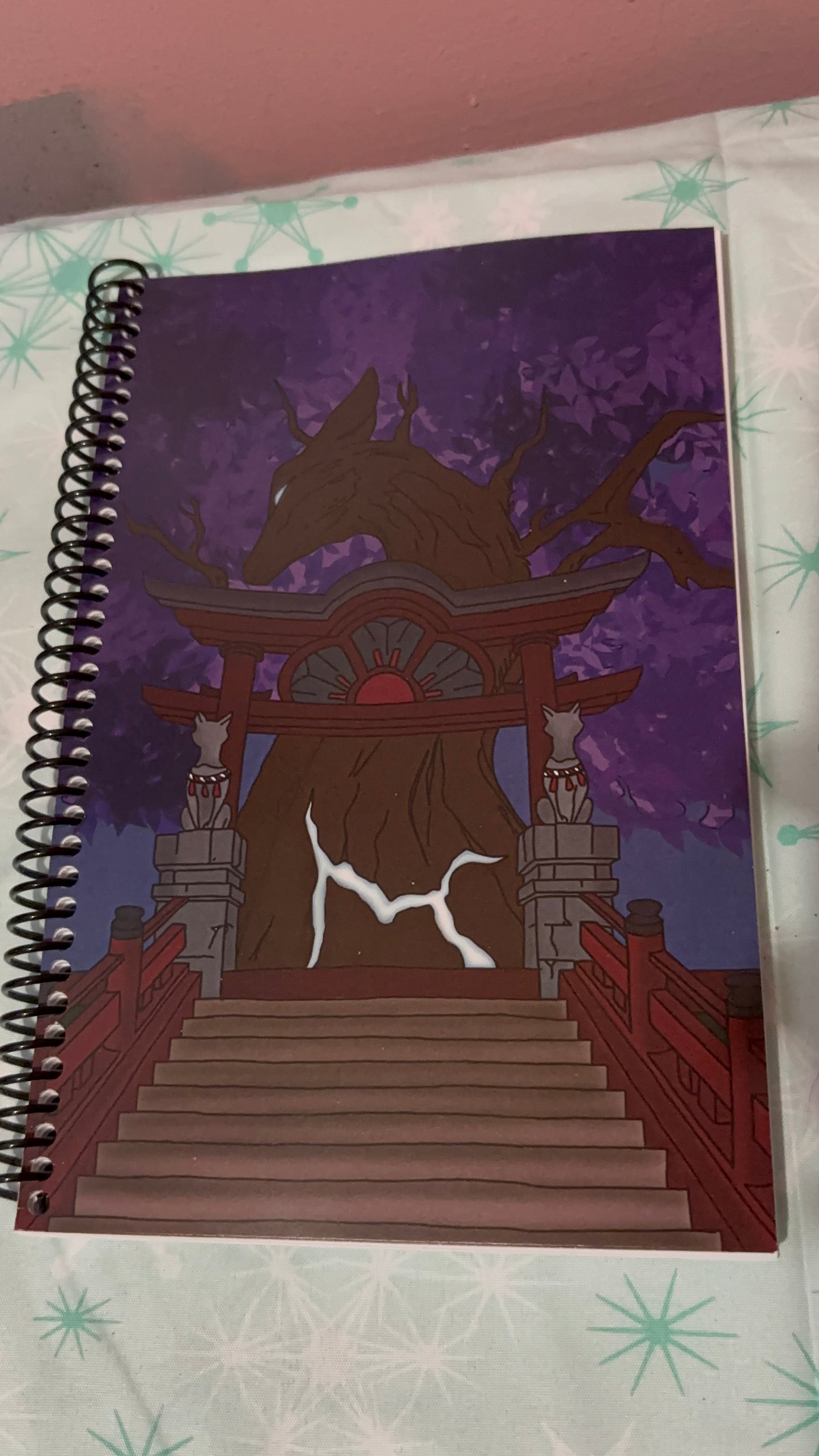 Genshin Impact Sacred Sakura Notebook