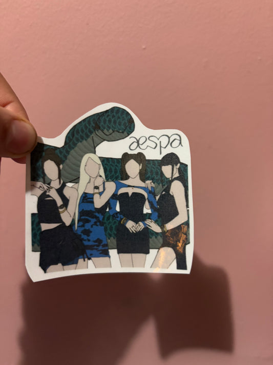 KPOP “Aespa” Sticker
