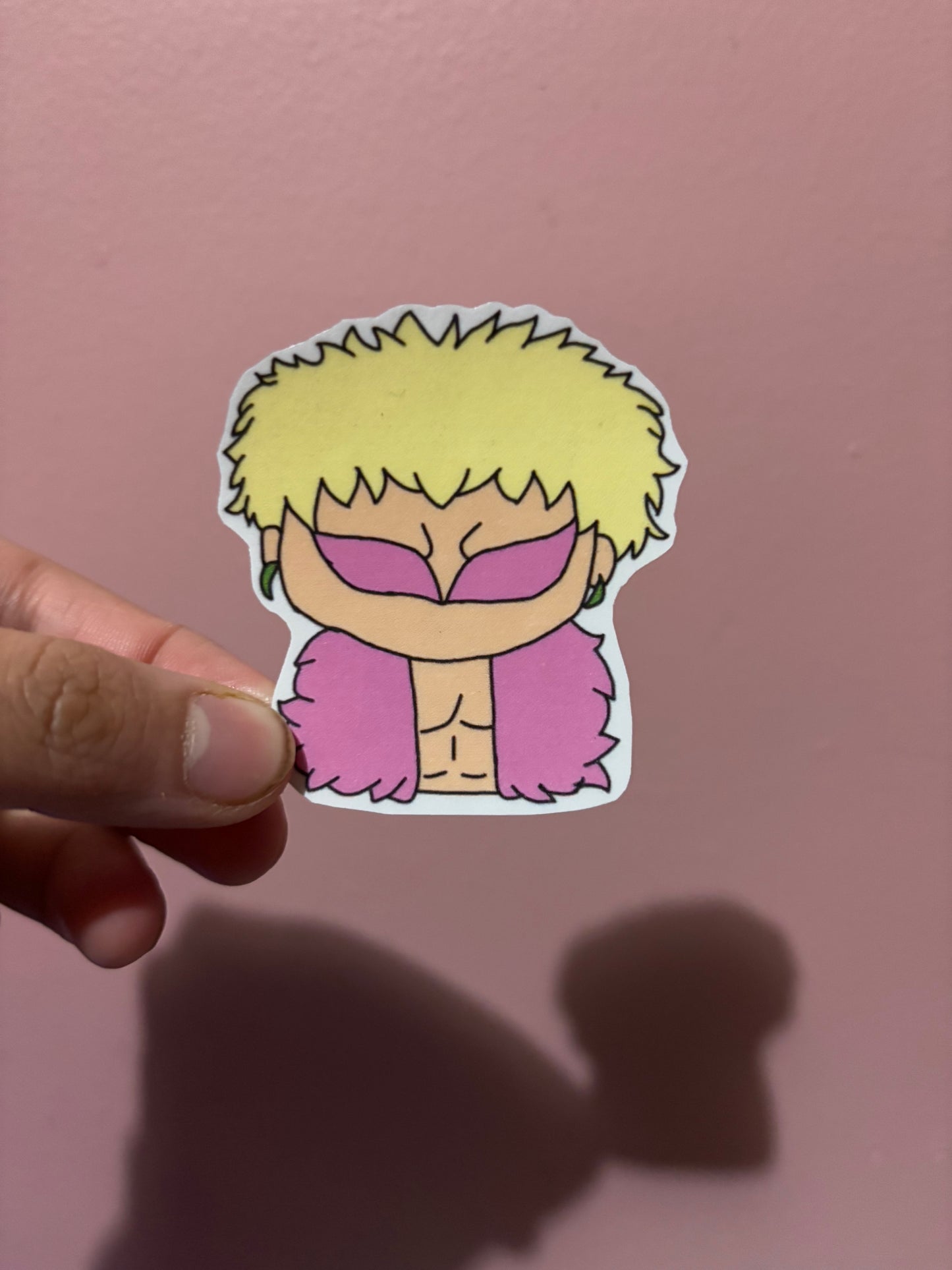 One Piece “Chibi Dol Flamingo” Sticker