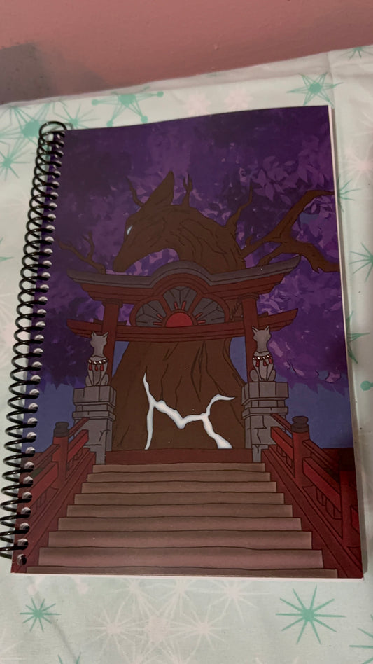 Genshin Impact Sacred Sakura Notebook