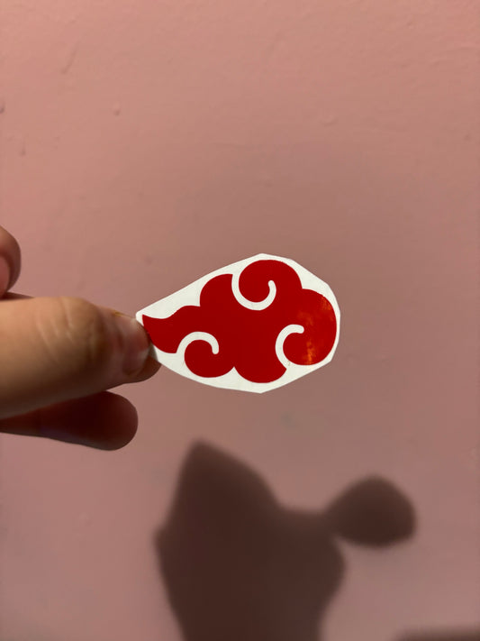 Red Akatsuki Vinyl Sheet (Small Vinyl)