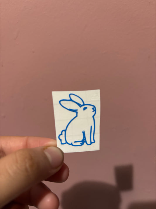 Bunny Vinyl Sheet (Small Vinyl)
