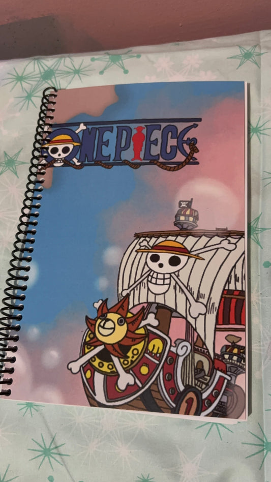 One Piece Anime Notebook